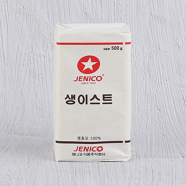 [오늘출발🚚] 제니코 생이스트 500g 국산 이스트 생효모 제빵재료