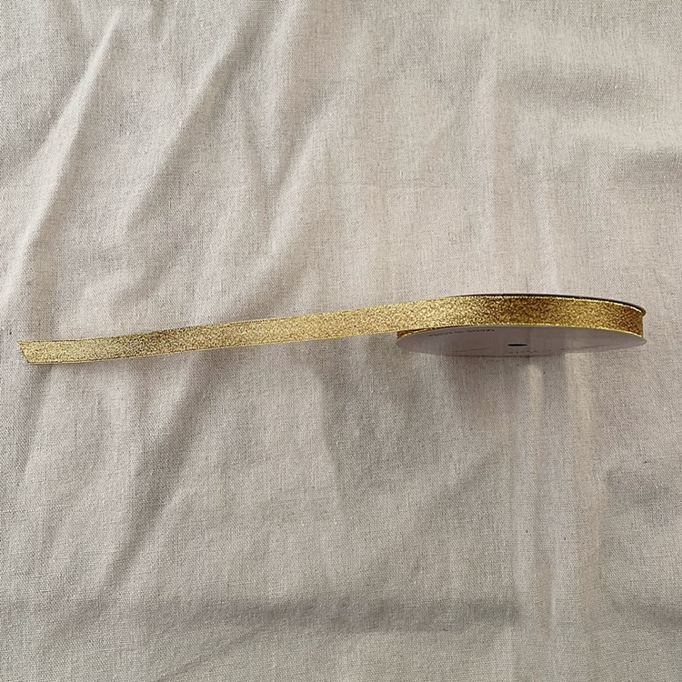 [오늘출발🚚] 금사리본 금 리본 끈 12mm