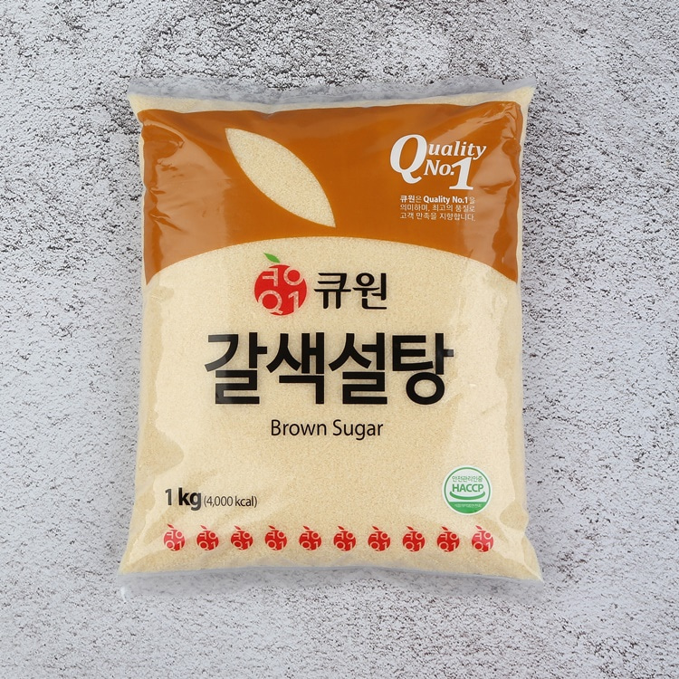 큐원 갈색설탕 1kg
