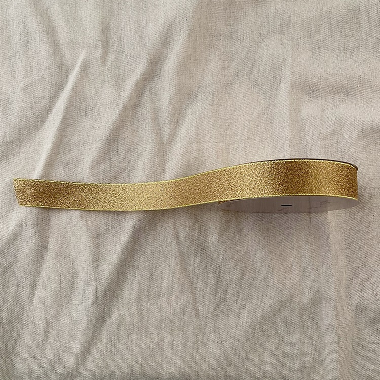 [오늘출발🚚] 금사리본 금 리본 끈 24mm