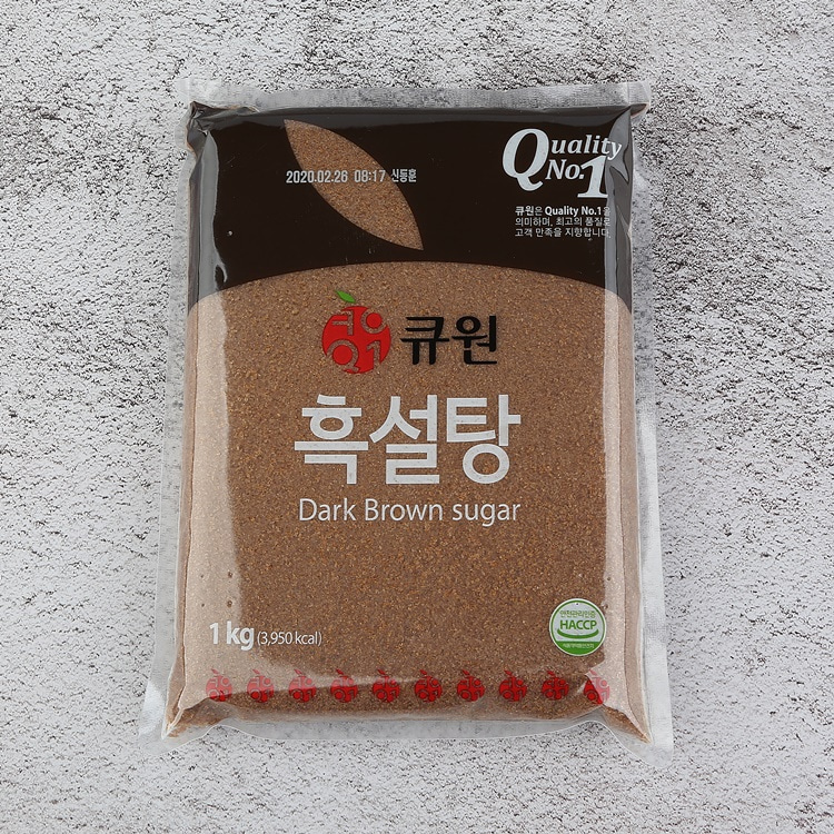[오늘출발🚚] 큐원 흑설탕 1kg